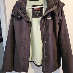 HollisterDark Grey All-Weather Jacket